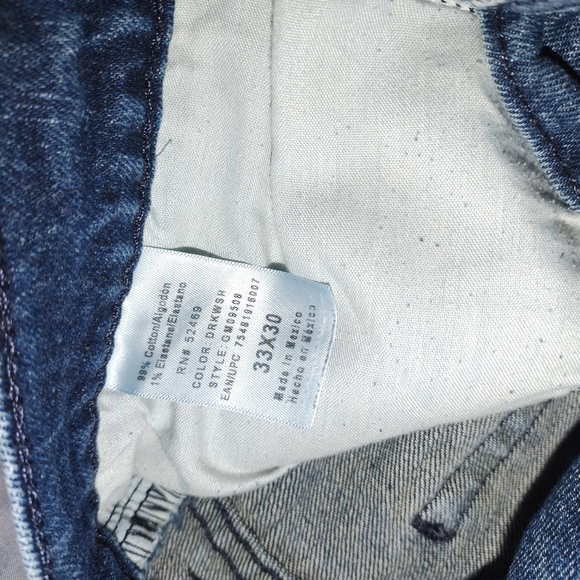 Men’s Clothing - George Mens Athletic Fit Jeans Size 33x30 - Picture 5 of 9